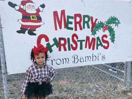 Bambi's Christmas Tree Land