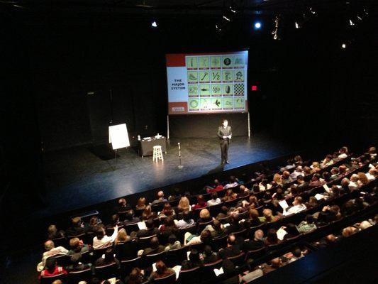 Ehud Segev performing his critically acclaimed "Mentalizer" show on Broadway