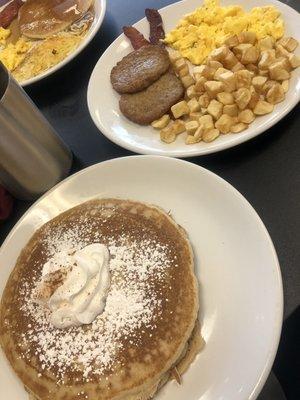 Big Buddy Combo with pumpkin pancakes