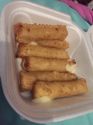 Mozzarella Egg Roll Sticks