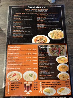 Menu Back