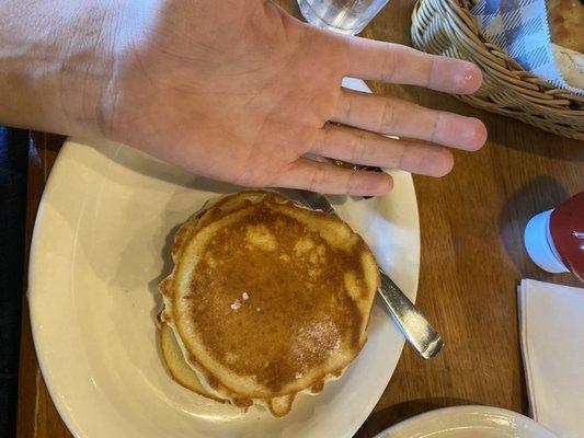 Grandma's sampler pancakes