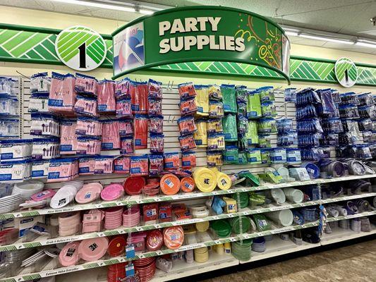 Party supplies