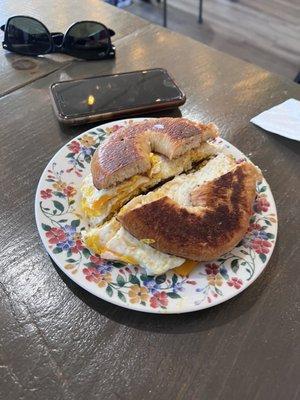 Breakfast sandwich