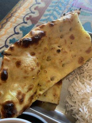 Garlic naan