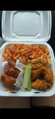 10 Pieces Wings Special Combo 10/10 Wingz sauce are