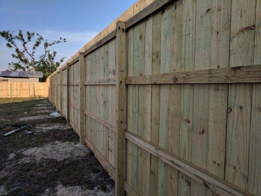 8 Foot High Privacy #Wood #Fence