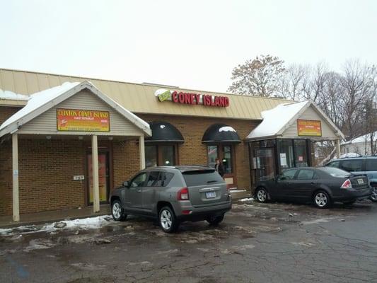 Front of the restaurant