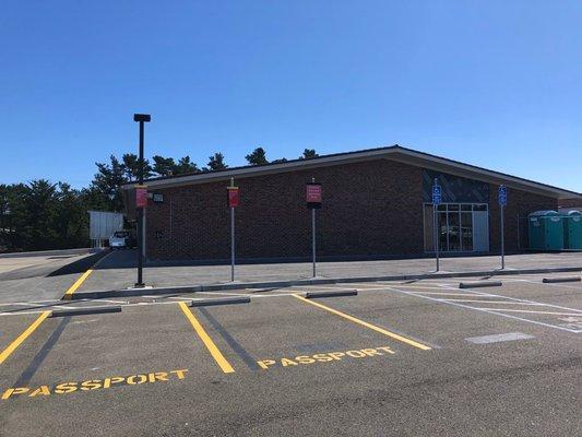 Two parking spots in Lot L at Skyline College. Free parking!