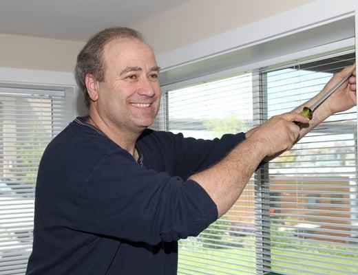 Craig Patterson sells, installs, repairs and cleans all window coverings and treatments.