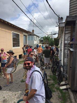 Bayou Bicycle Pub Crawl.