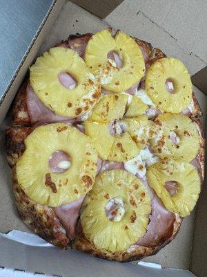 Aloha Pineapple Express Pizza!