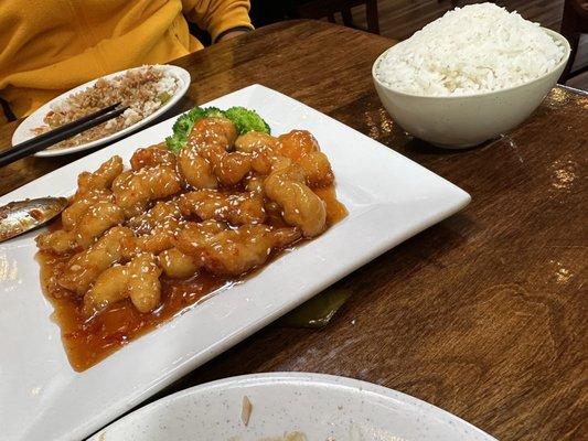 Sesame chicken