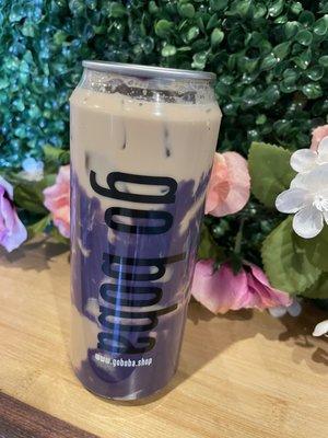 Brown Sugar Bubble Tea with ube