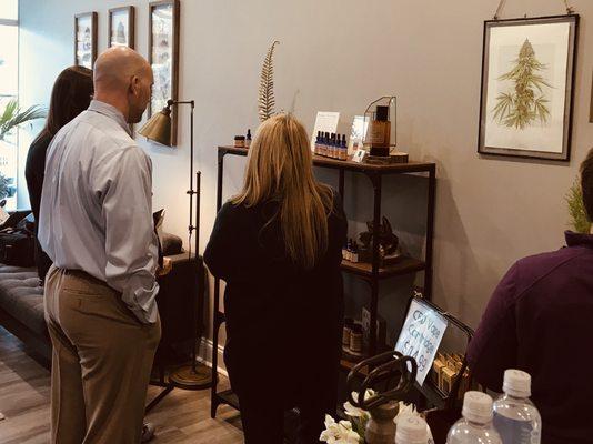 CBD American Shaman of Woodstock Georgia: Interior of store.