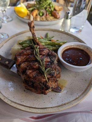 Veal chop