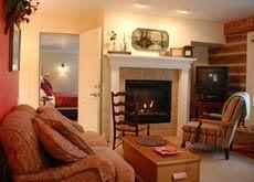 Helen's Suite in the "Pioneer Cottage" with Bill's Room through the door