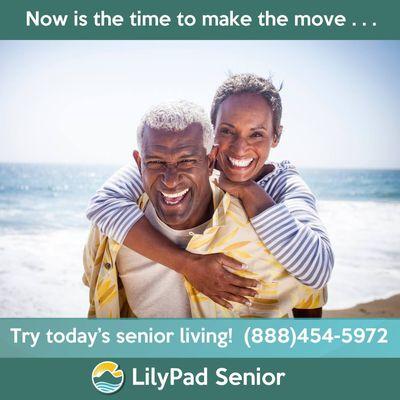 Now is the time to move to a senior living community! We will help you find an Independent Living, Assisted living, or Memory Care. No cost!