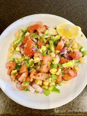 Chick pea salad