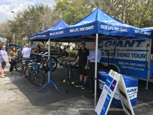 Giant Bicycles Demo Tour