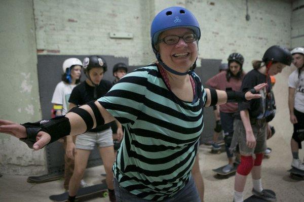 Adult Skateboard Class