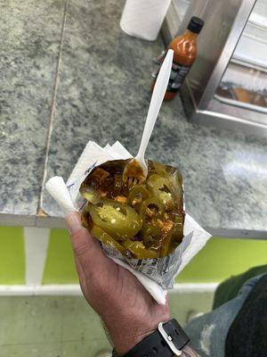 Frito pure added jalapeños