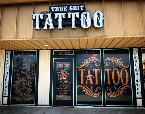 TRUE GRIT TATTOO 10530 Rosedale Hwy suite 3 Bakersfield ca