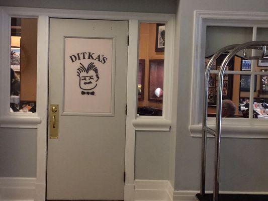 Ditka's Restaurant in the hotel