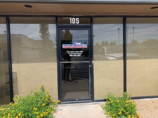 Welcome to Consumer First Financial, PLLC!
 3120 N. Arizona Ave., Ste 105, Chandler, AZ 85225