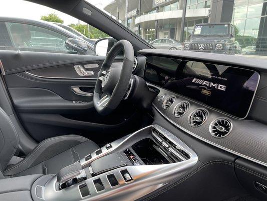 AMG GT interior