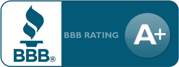 We've got an A+ rating with the better business bureau.