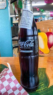 FYI: No fountain drinks. If you order coke, it comes in a bottle