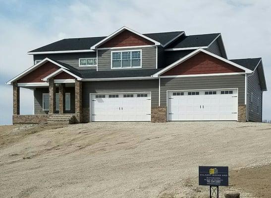 Recently completed job by Volkert Siding And Exteriors!