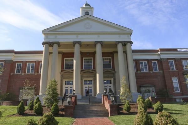 Historic Wiley Hall at Emory & Henry College