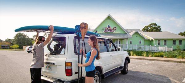 YOLO Board + Beach in Miramar Beach, FL