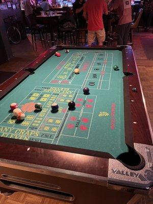 Craps or Billiards? Why not both?!