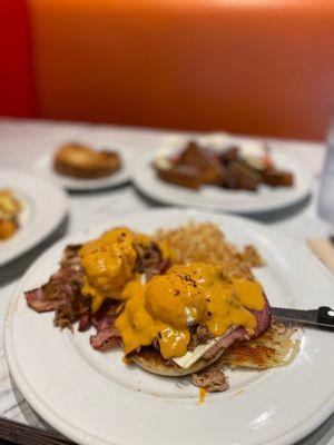 Cuban eggs Benedict