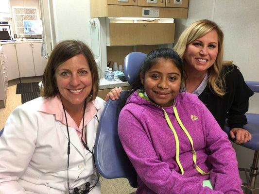 Dr. Steinberg and Kim enjoy volunteering for mobile dental clinics in the triad.