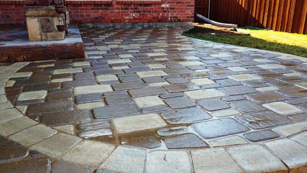 Paver Patio Installation