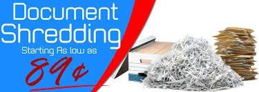 Full service Document Shredding