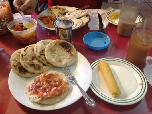 Pupusas are great!