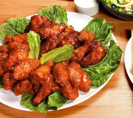 Our wings are delicious with our Original Amazing Sauce!