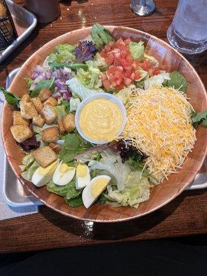 House Salad with Honey Mustard