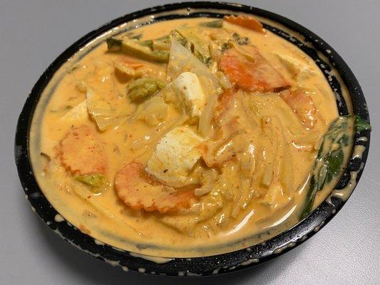 Red Curry Entree with tofu