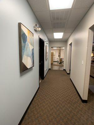 Front office hallway