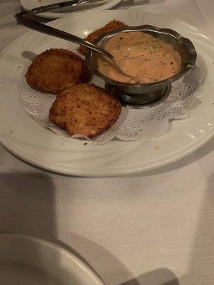 Fried ravioli appetizer