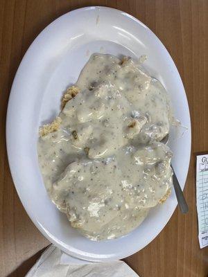 Biscuits and gravy