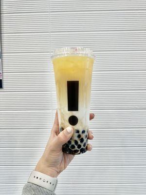 Jasmine Jade-Dew Boba Latte