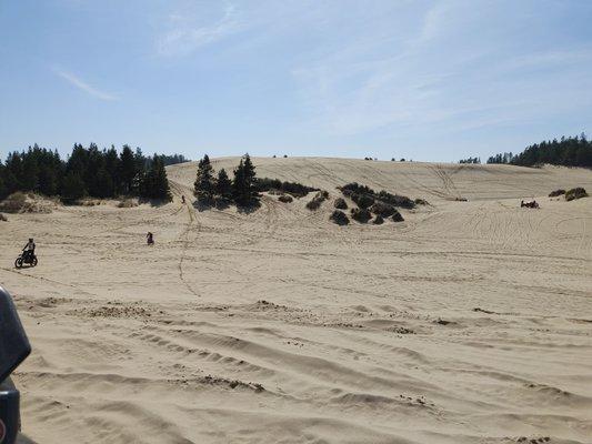 Sand dunes