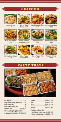 Seafood, Party Trays